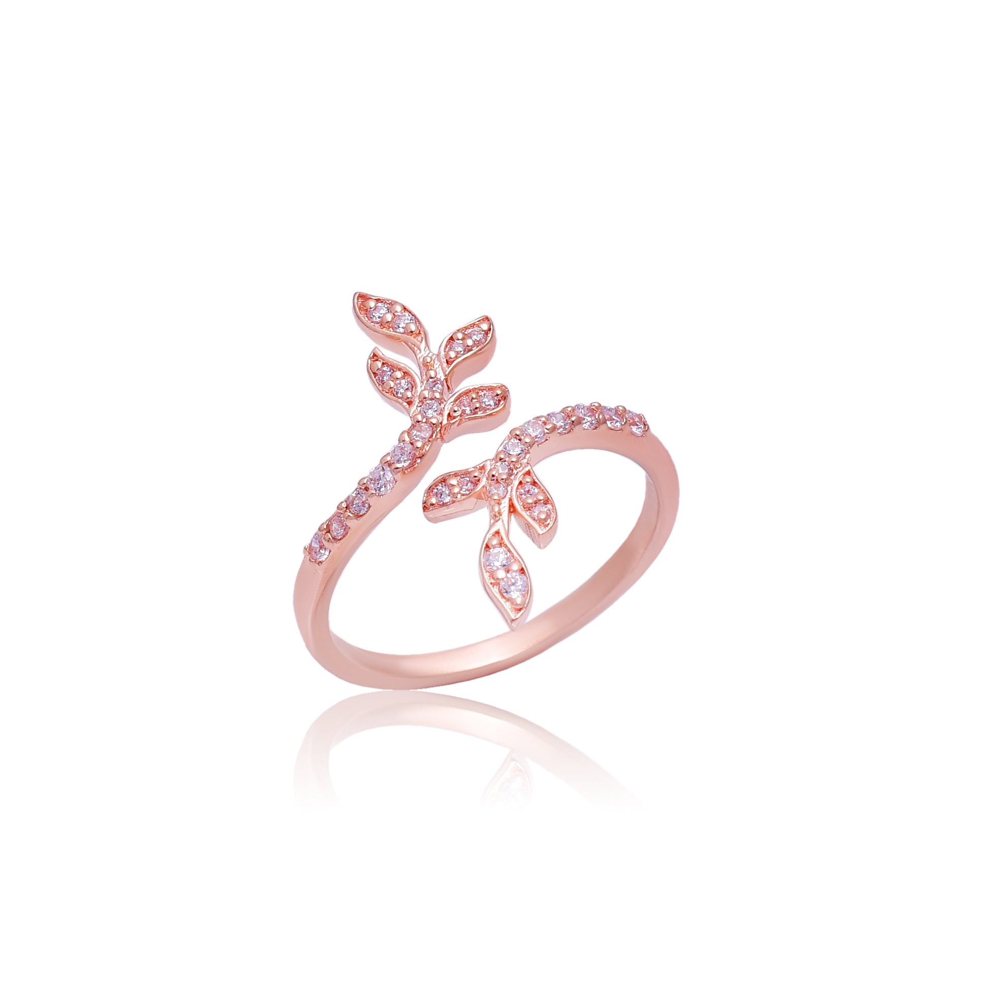 Rose gold Blossom Ring