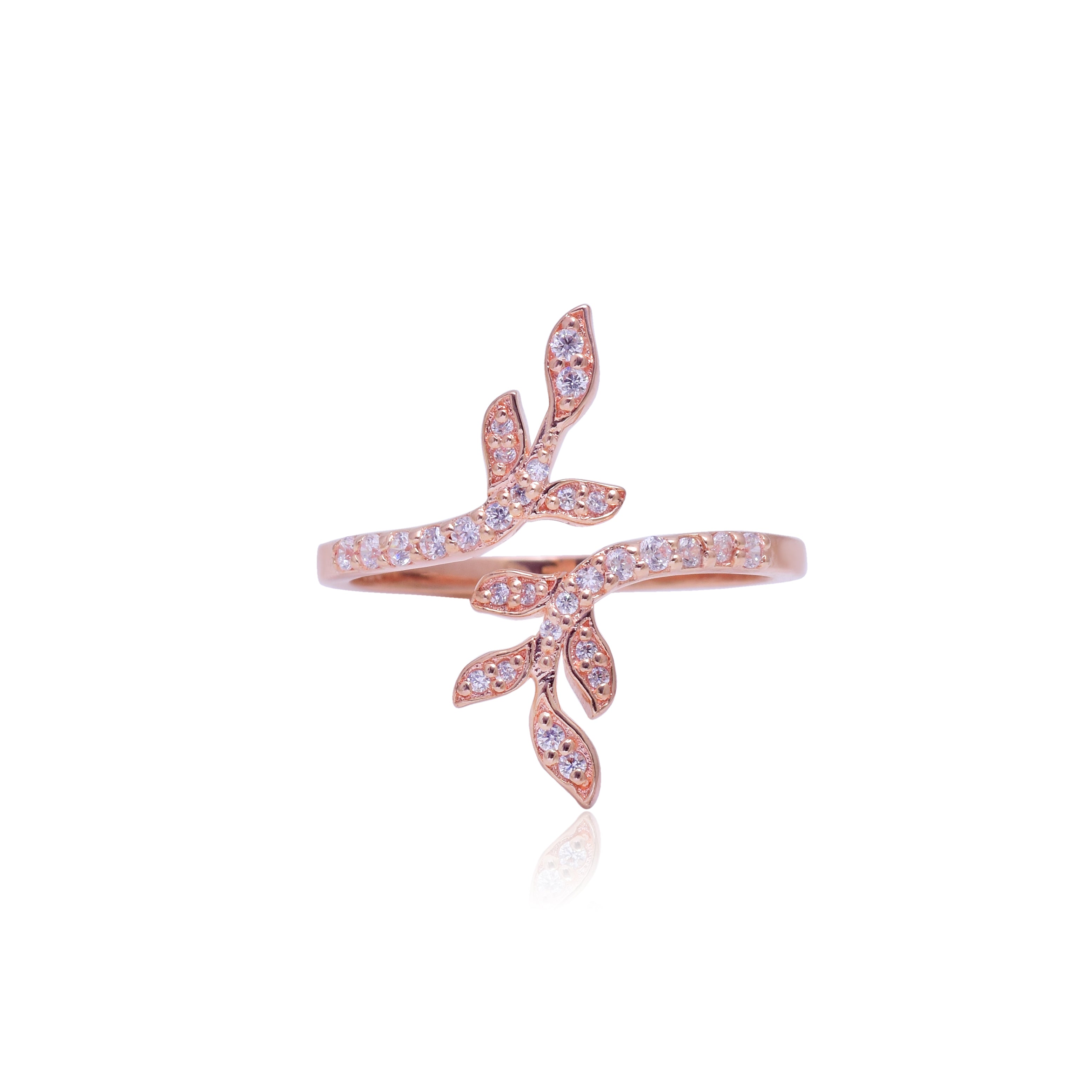 Rose gold Blossom Ring