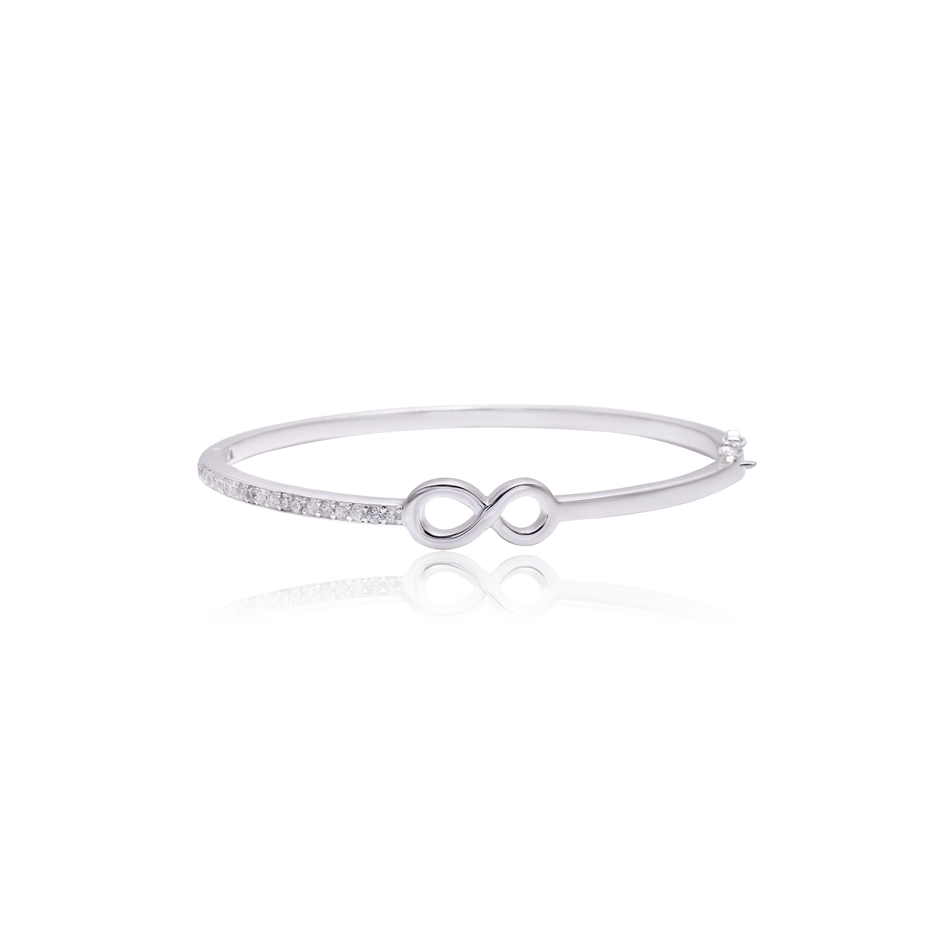 Silver Infinity Bracelet