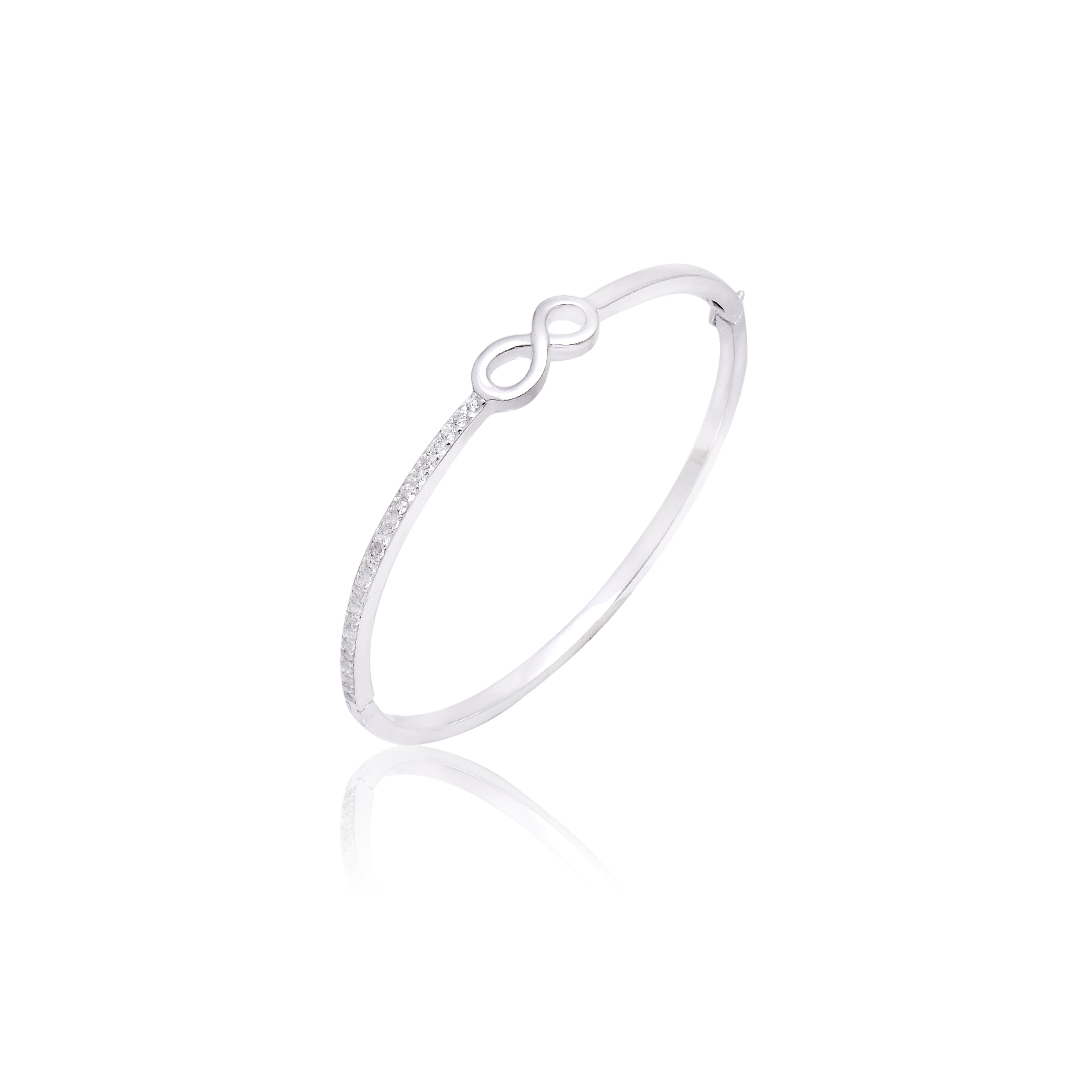 Silver Infinity Bracelet