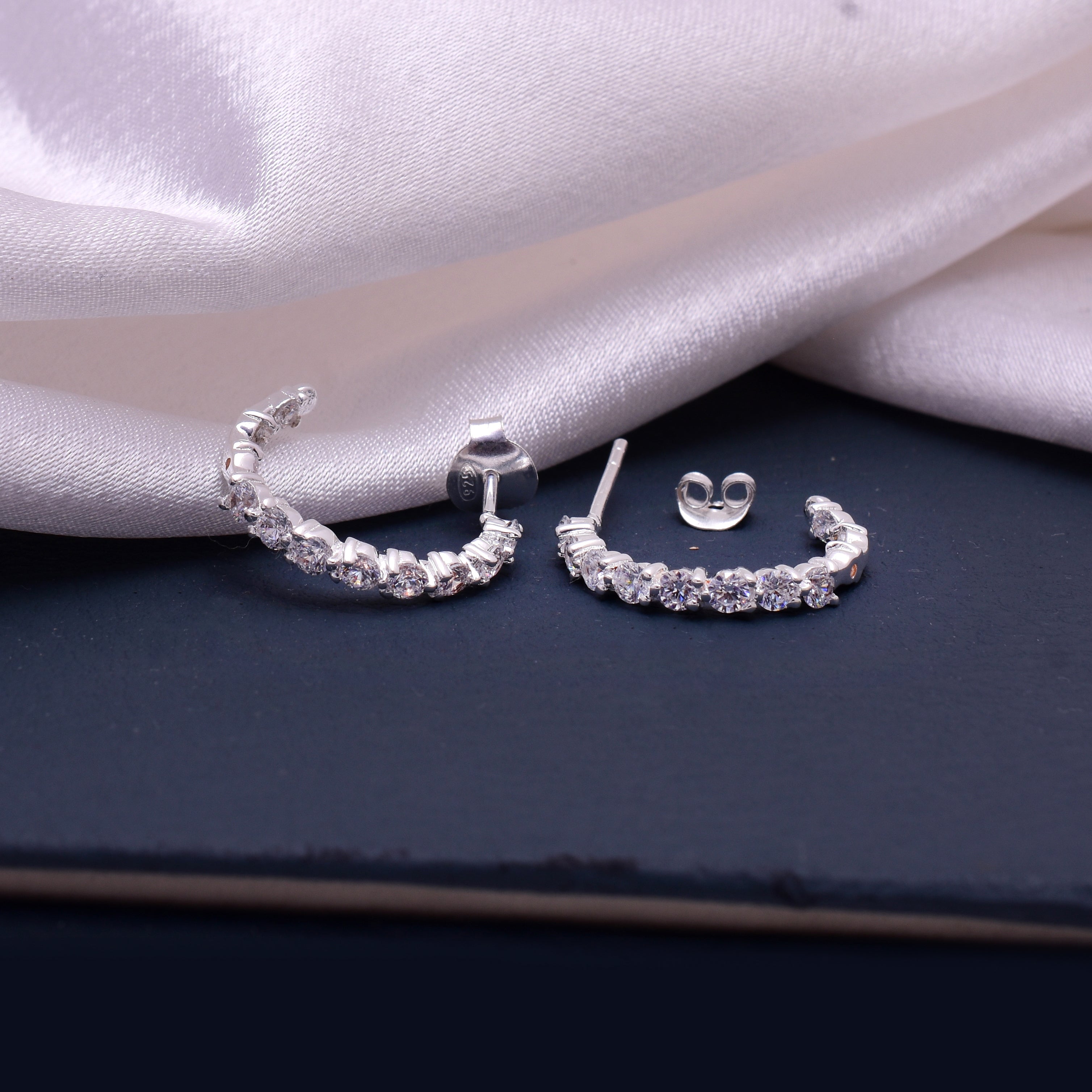 Silver Hoop earrings