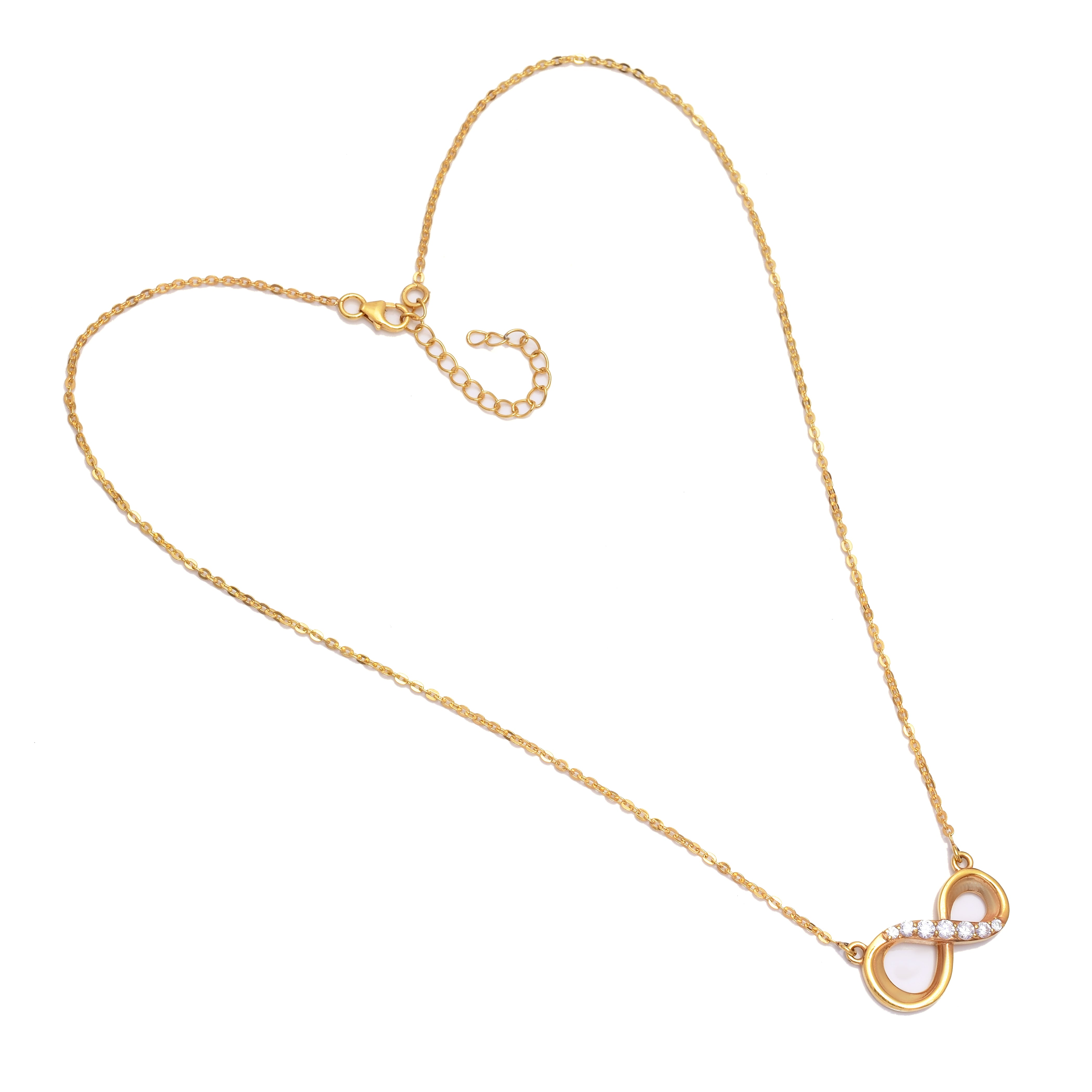 Golden Infinity Necklace